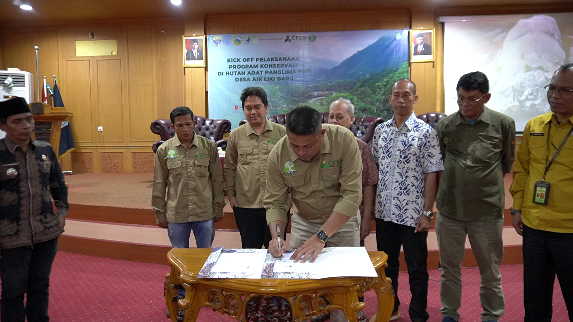 Berkomitmen Lindungi Hutan, Triputra Agro Persada Kerjasama Konservasi Hutan Adat Panglima Pati, Provinsi Jambi