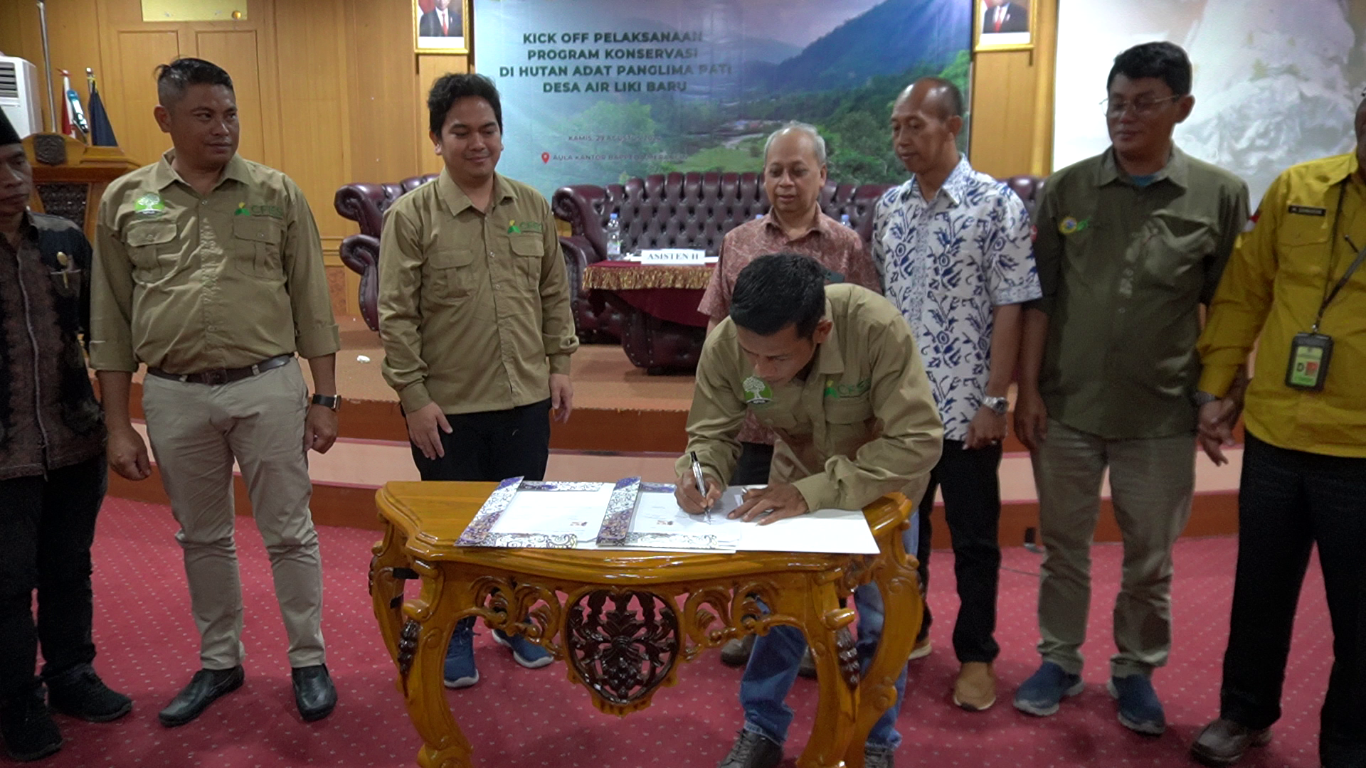 Berkomitmen Lindungi Hutan, Triputra Agro Persada Kerjasama Konservasi Hutan Adat Panglima Pati, Provinsi Jambi