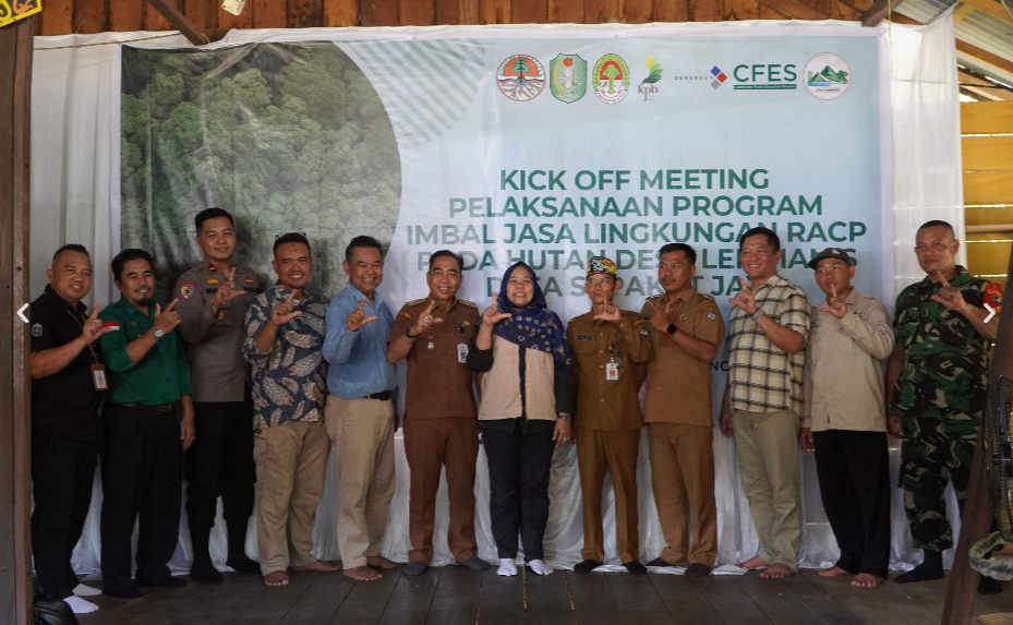 Peresmian Kerjasama Jangka Panjang Lembaga Pengelola Hutan Desa Lemmanis dan PT Dharma Satya Nusantara Tbk Dalam Pengelolaan Hutan Desa Sepakat Jaya yang Berkelanjutan