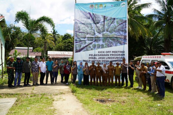 Peresmian Kerjasama Jangka Panjang Lembaga Pengelola Hutan Desa Lemmanis dan PT Dharma Satya Nusantara Tbk Dalam Pengelolaan Hutan Desa Sepakat Jaya yang Berkelanjutan