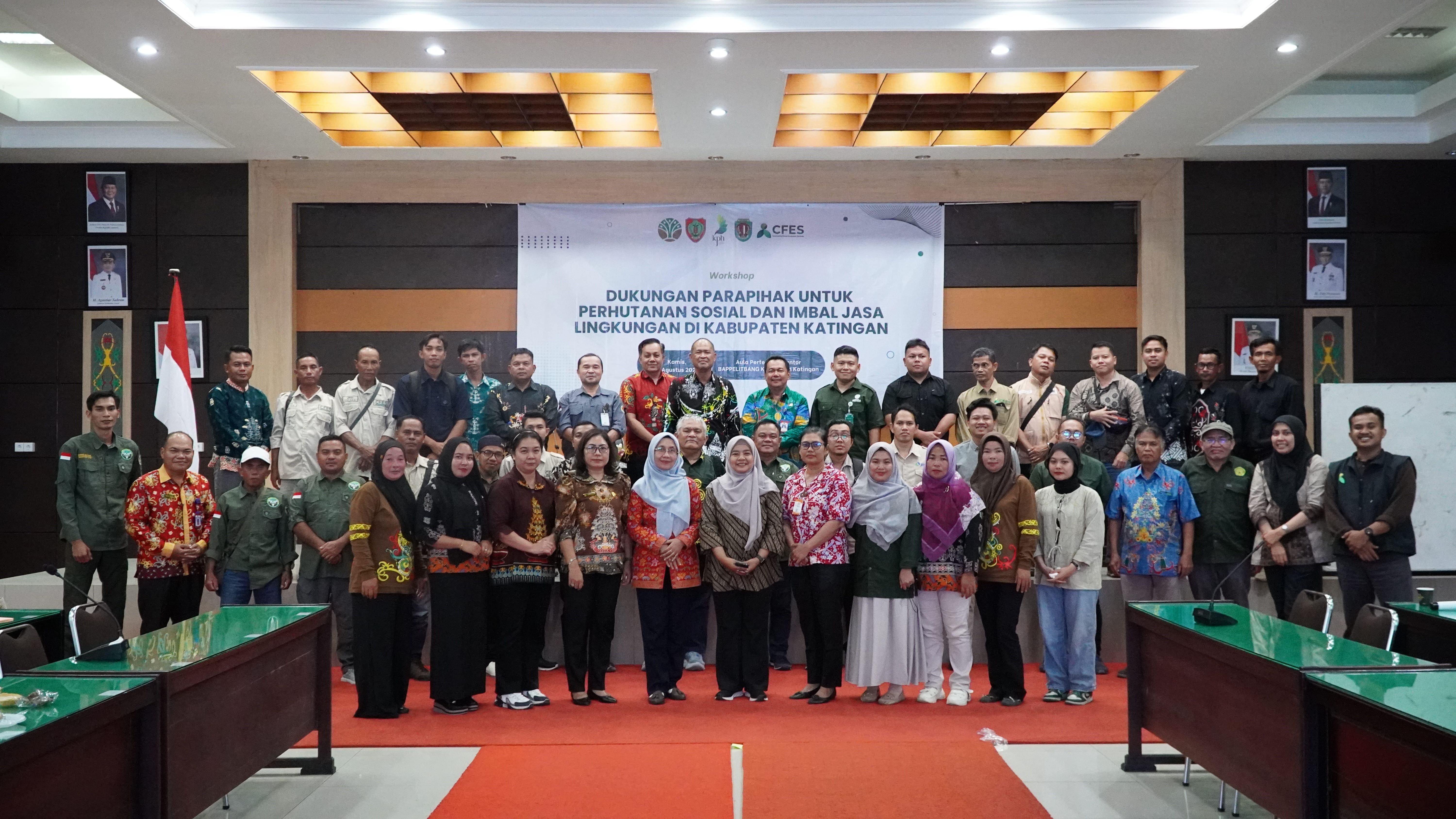 Sinergi Multipihak Perkuat Perhutanan Sosial dan Skema Payment for Ecosystem Services (PES) di Kabupaten Katingan