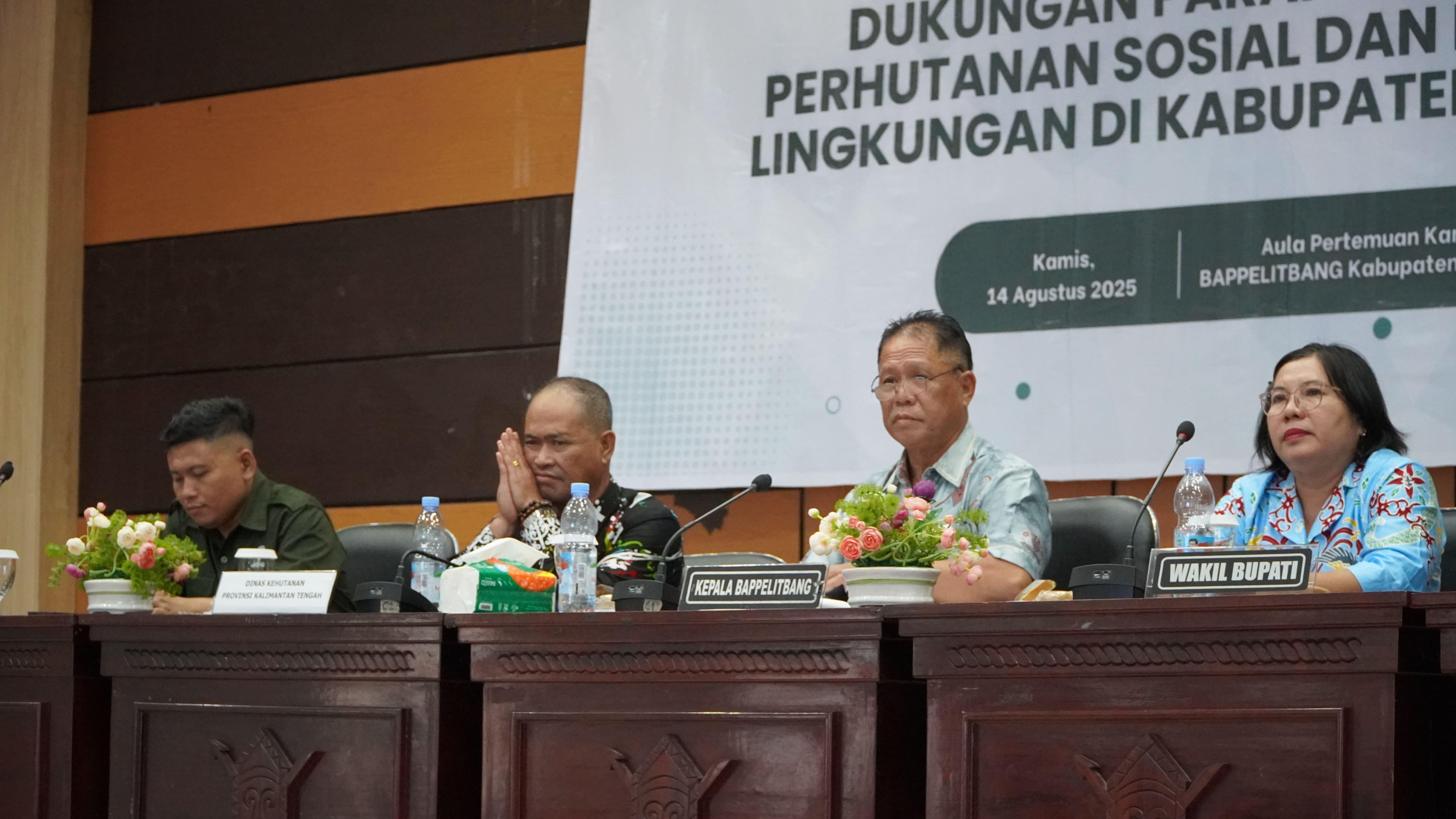 Sinergi Multipihak Perkuat Perhutanan Sosial dan Skema Payment for Ecosystem Services (PES) di Kabupaten Katingan